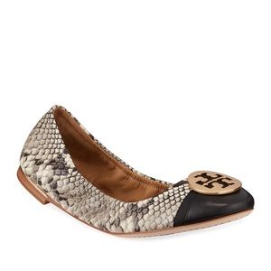 Tory Burch Minnie Cap Toe Flat - NIB